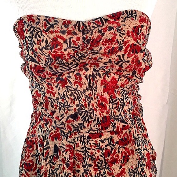 Mango Casual Strapless Dress - Picture 3 of 4